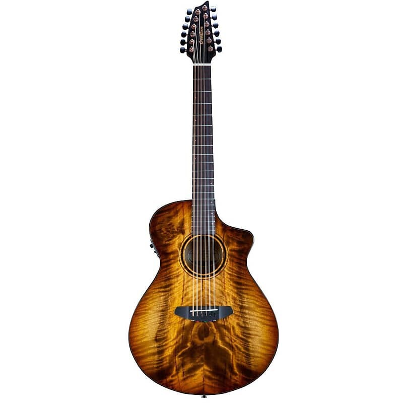 

Breedlove PSCN49XCEMYMY - Концерт Pursuit Exotic S - 12-струнная акустическая гитара - Amber / Myrtlewood-Myrtlewood PSCN49XCEMYMY - Pursuit Exotic S Concert - 12-String Acoustic Guitar - / Myrtlewood-Myrtlewood