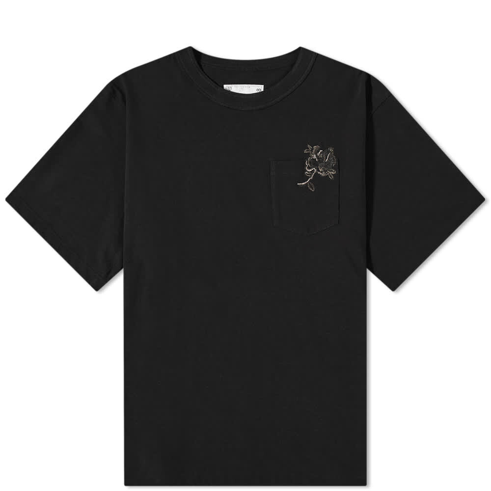 

Футболка Sacai Flower Embroidery Tee
