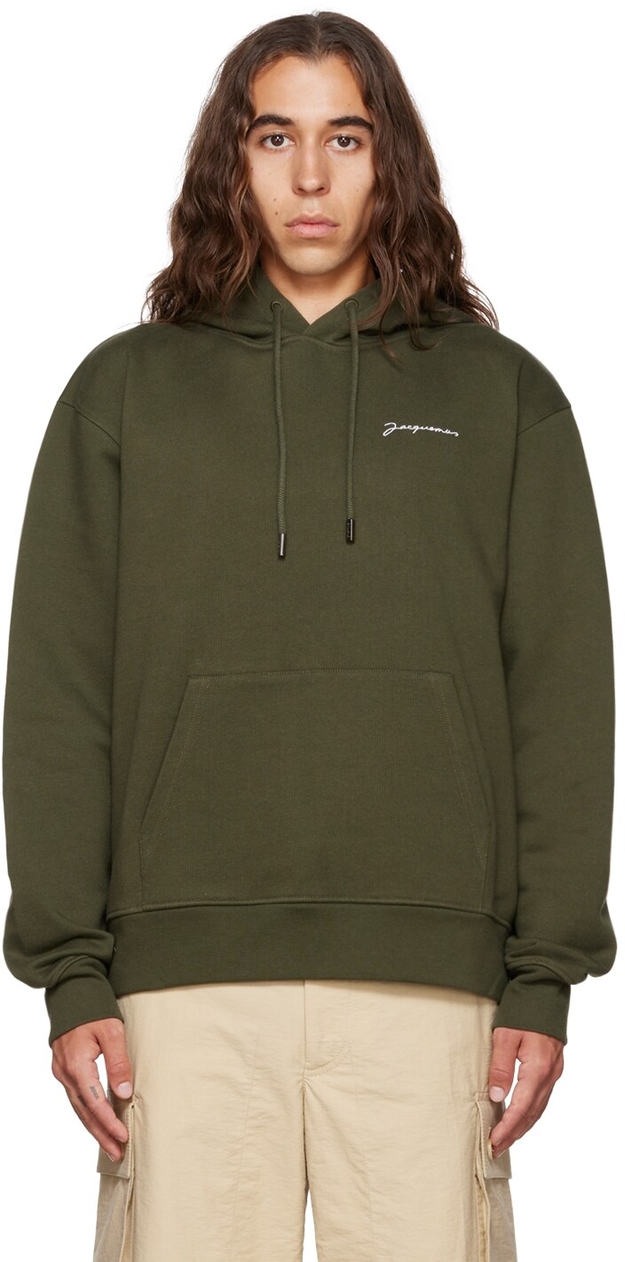 

Зеленая худи \Le Sweatshirt Brodé\"" Jacquemus, Зеленый