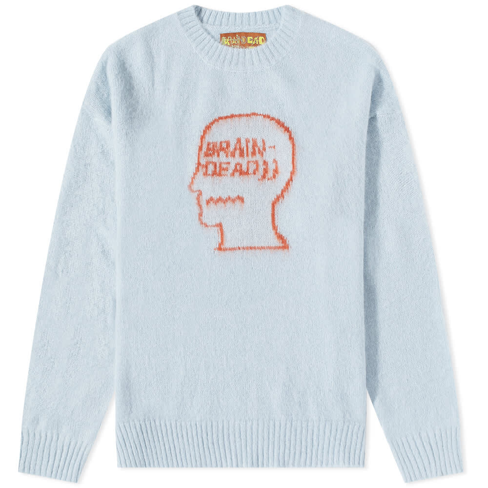 

Джемпер Brain Dead Siperfuzz Logohead Crew Knit