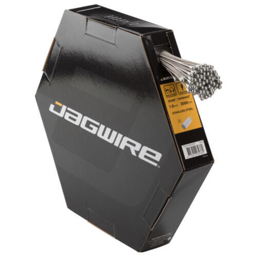 

Трос тормозной Jagwire Workshop Basics-1.6x2000mm-SRAM/Shimano 100шт, черный / черный / черный