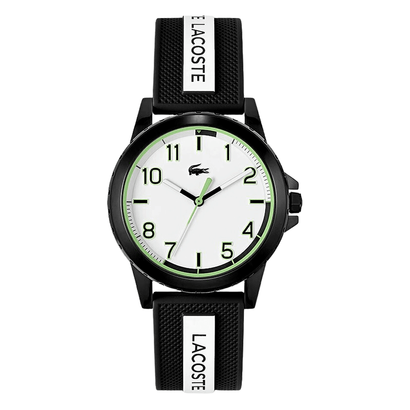 цена Часы наручные Lacoste Logo, черный