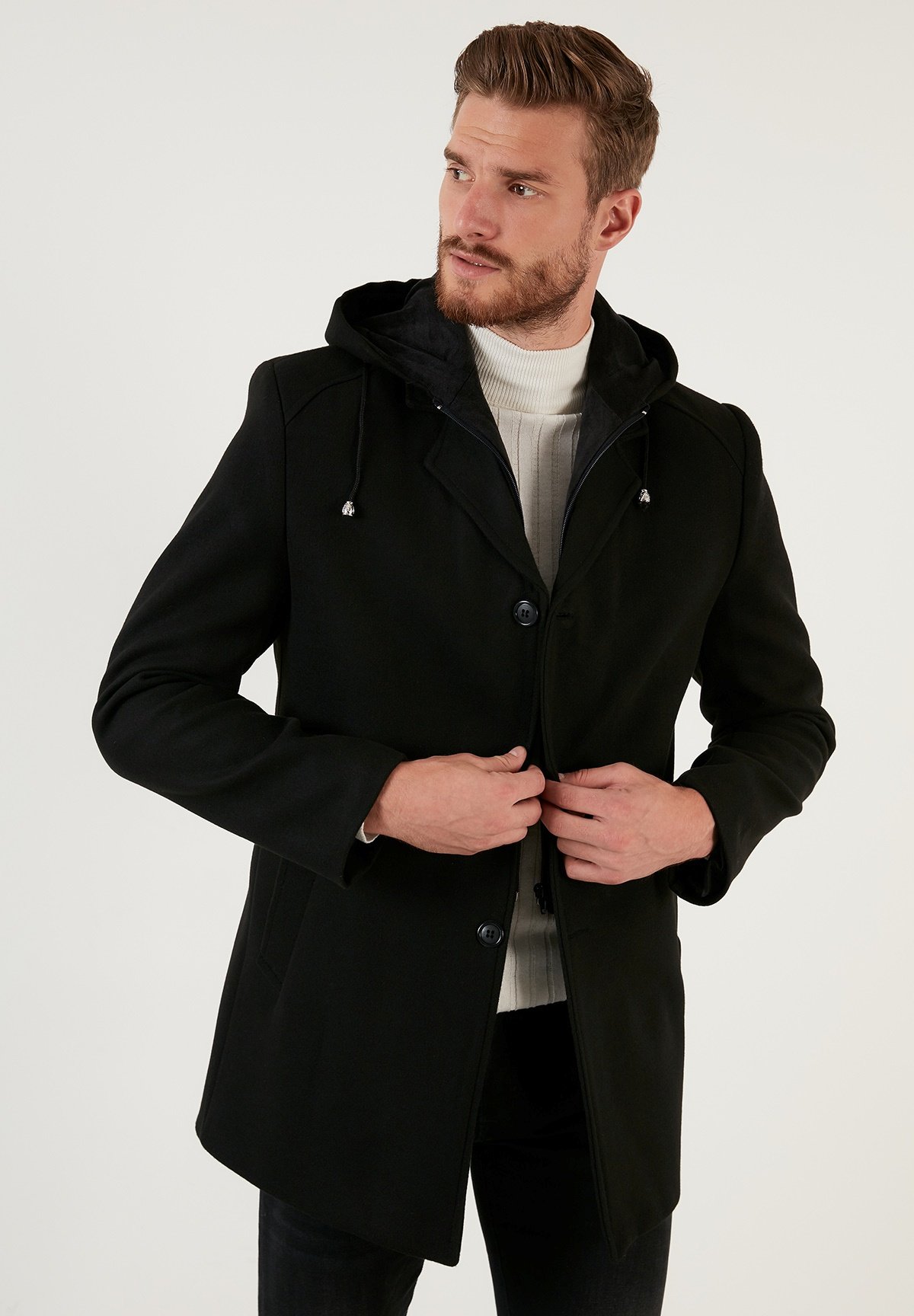 Пальто короткое Buratti, черный цена и фото