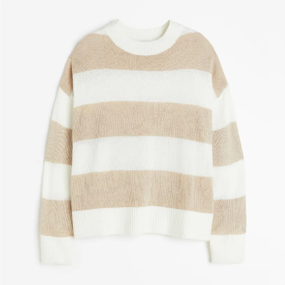 

Свитер H&M Jacquard-knit, светло-бежевый