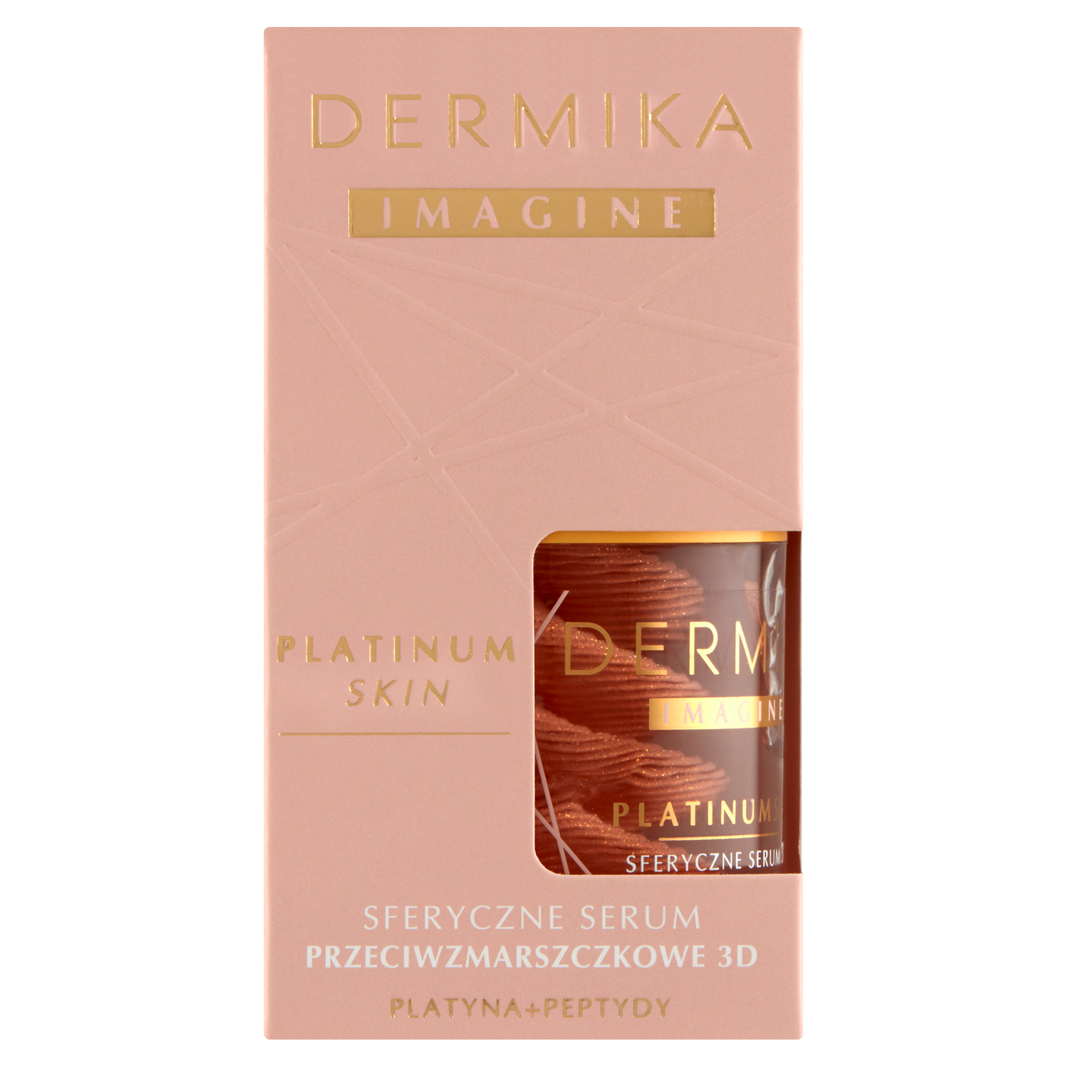 Dermika Imagine Platinum Skin Сыворотка для лица Spherical 3D против морщин, 60 г