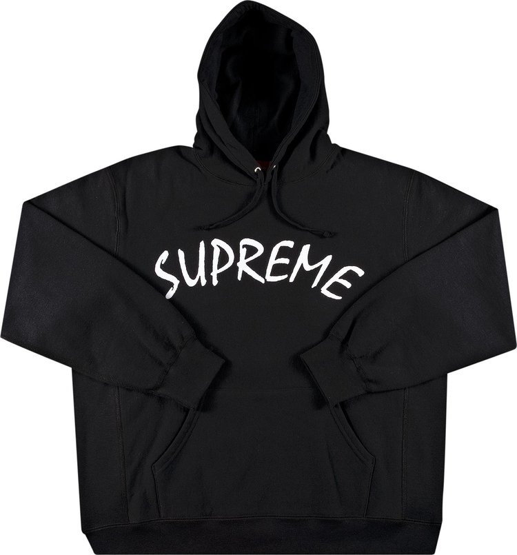 Толстовка Supreme FTP Arc Hooded Sweatshirt 'Black', черный