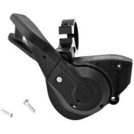 

Блок управления левым передним переключателем Shimano SL-M5100, черный / черный / черный