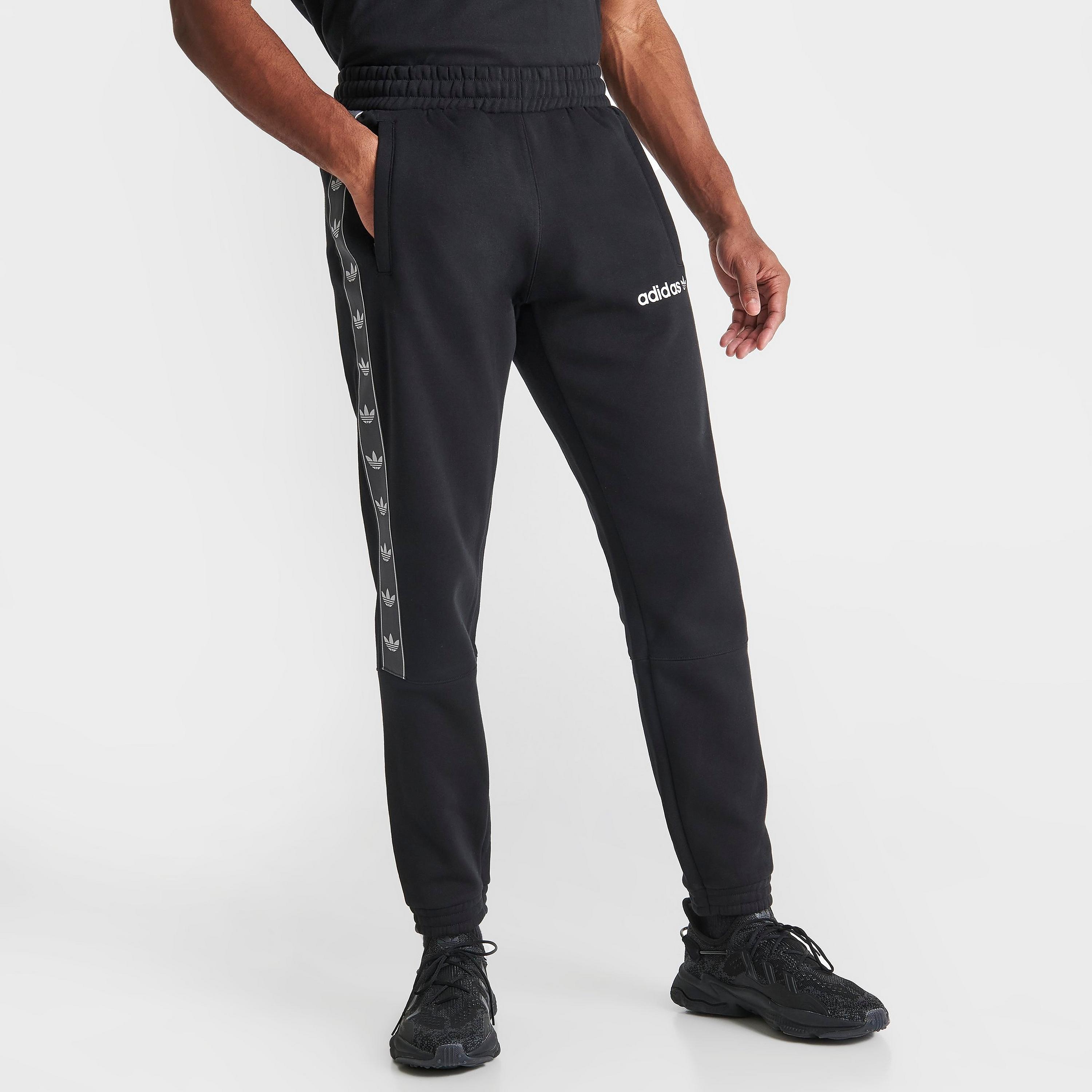 Мужские спортивные штаны Adidas Originals Tape Fleece Jogger, черный –купить по выгодным ценам с доставкой из-за рубежа через сервис«CDEK.Shopping»