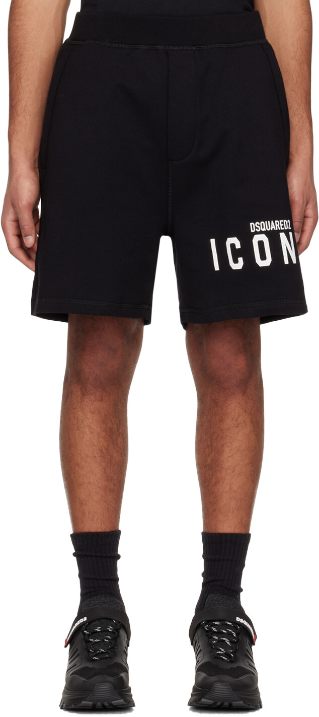 

Черные шорты Icon Dsquared2