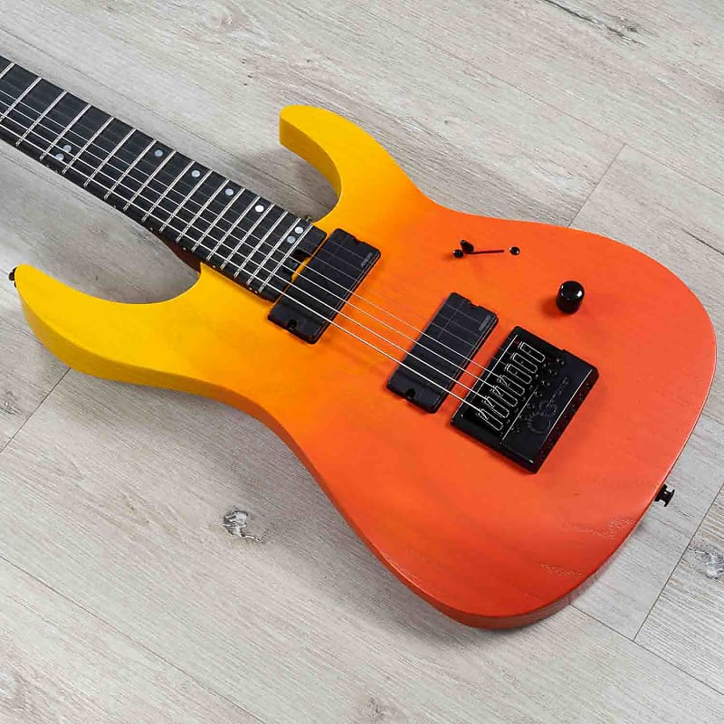цена Legator Ninja Pro N7EP 7-струнная гитара, закат Кали N7EP-CS