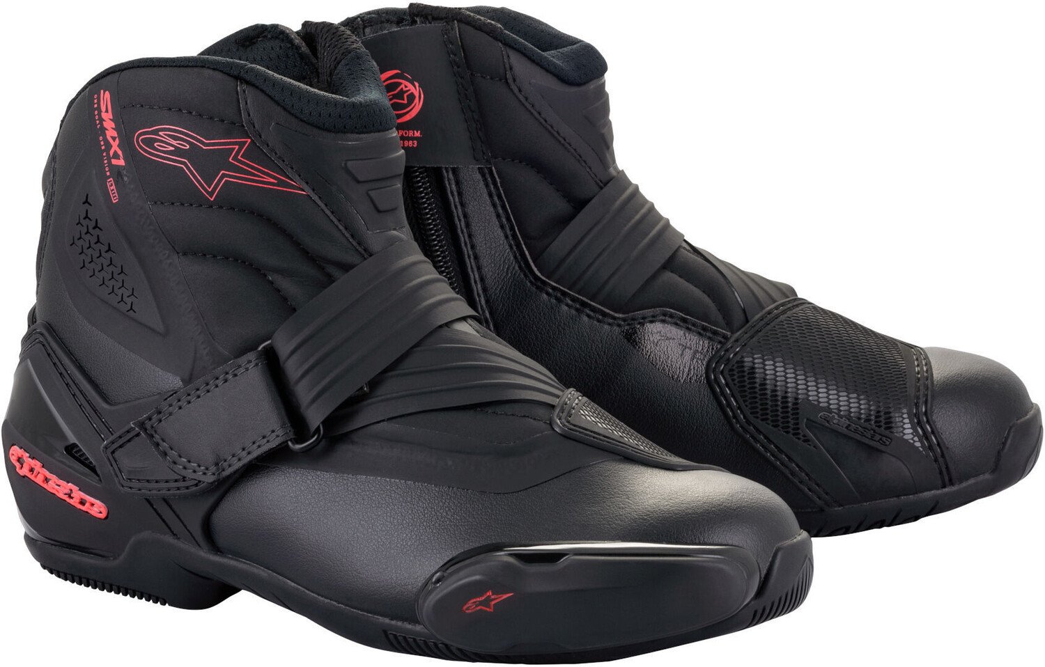 

Женские мотоциклетные ботинки Alpinestars Stella SMX-1 R V2, черный/розовый