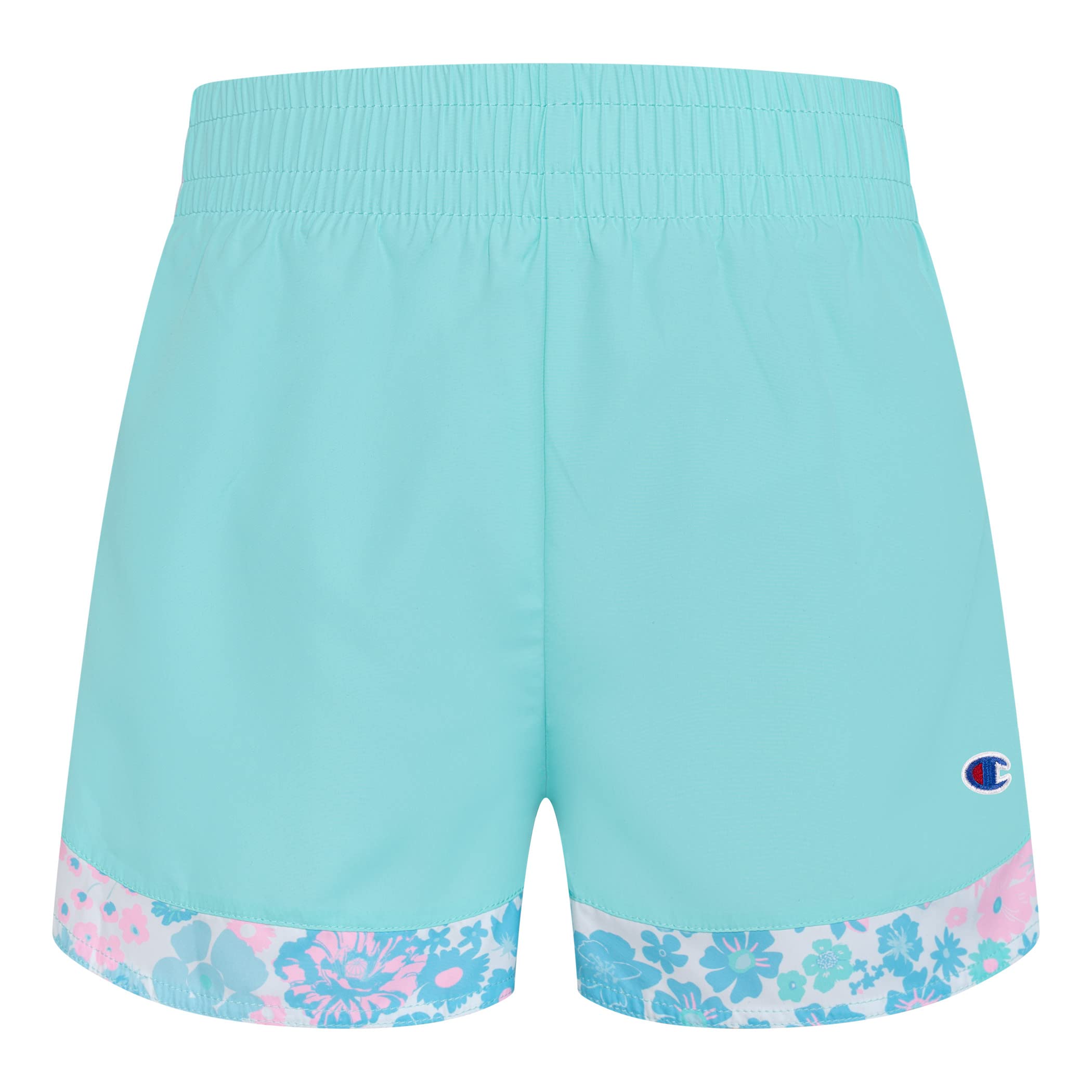 Шорты Champion Kids, Woven Shorts Floral All Over Print Piecing blue floral hole punch