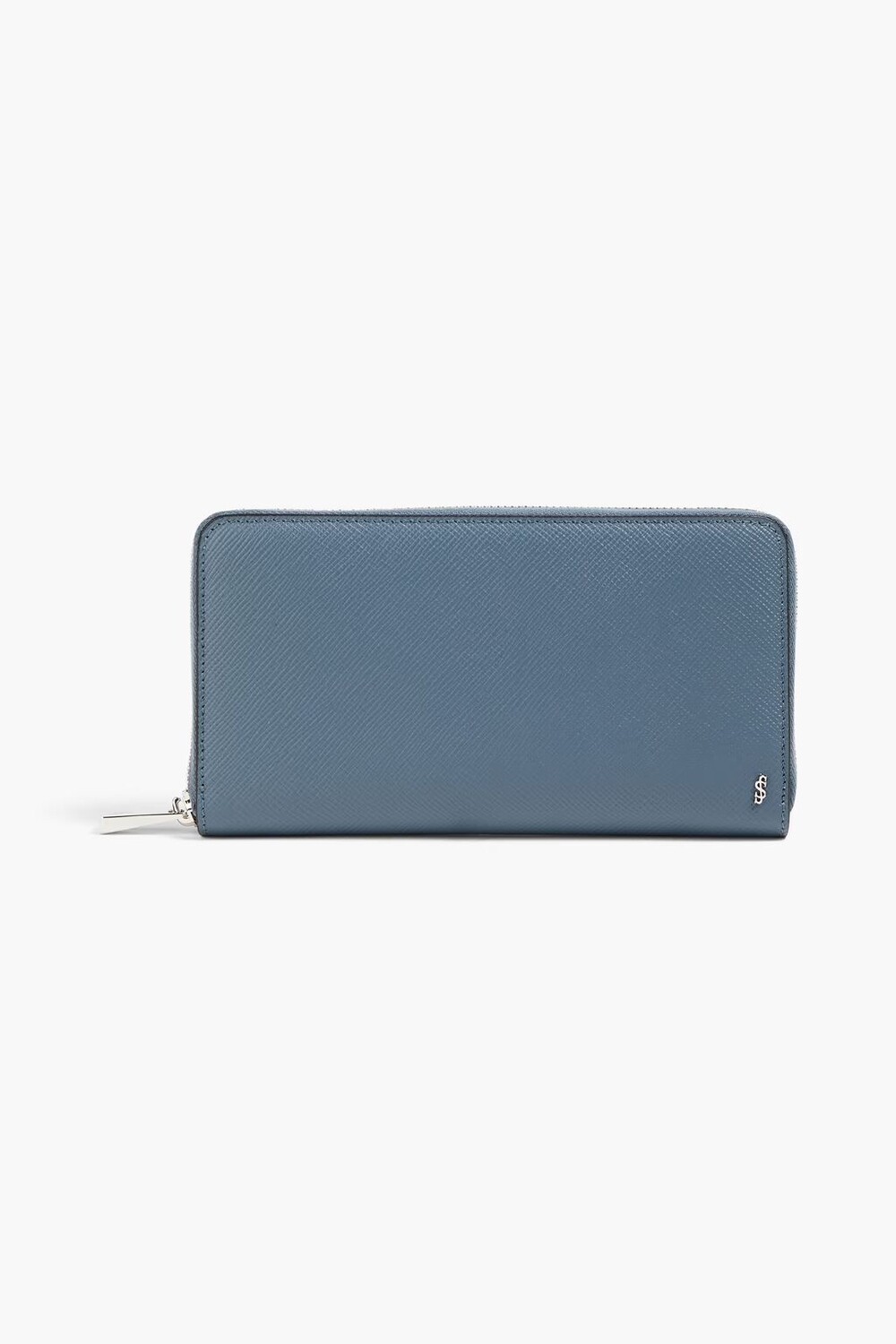 

Кошелек из фактурной кожи Serapian, цвет Slate blue