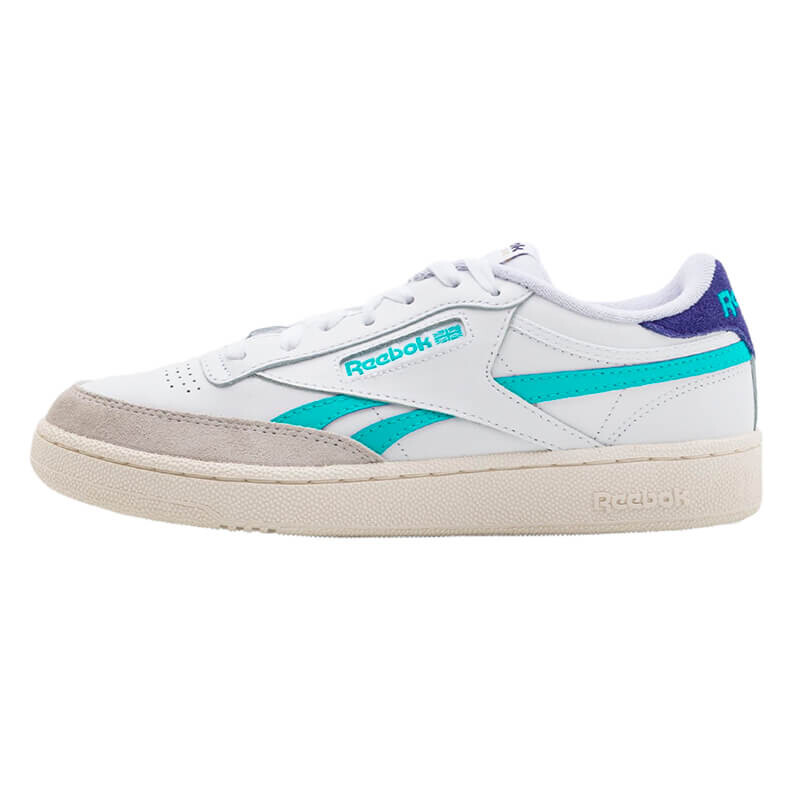 

Кроссовки Reebok Classic Club C Revenge, белый/бирюзовый/фиолетовый