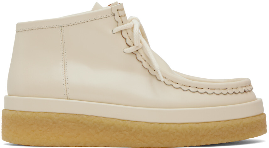 

Бежевые ботинки Jamie Chloé