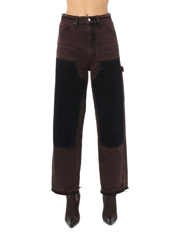 

Двухцветные Джинсы Carpenter Amiri, коричневый