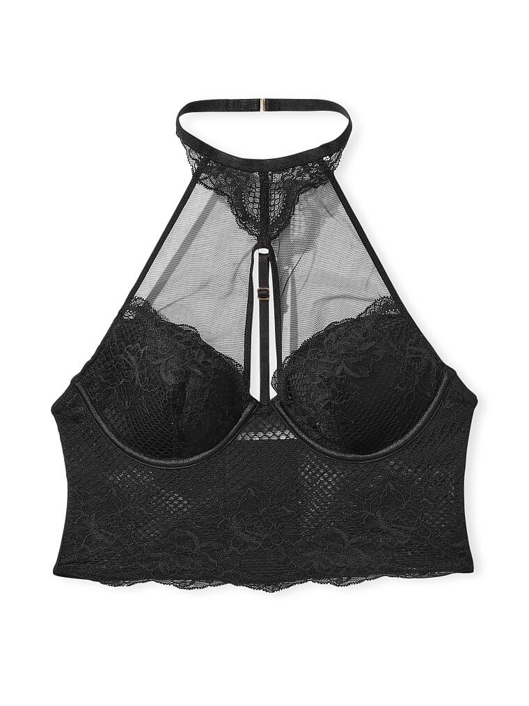 

Корсет Victoria's Secret Very Sexy High-neck Lace, чёрный