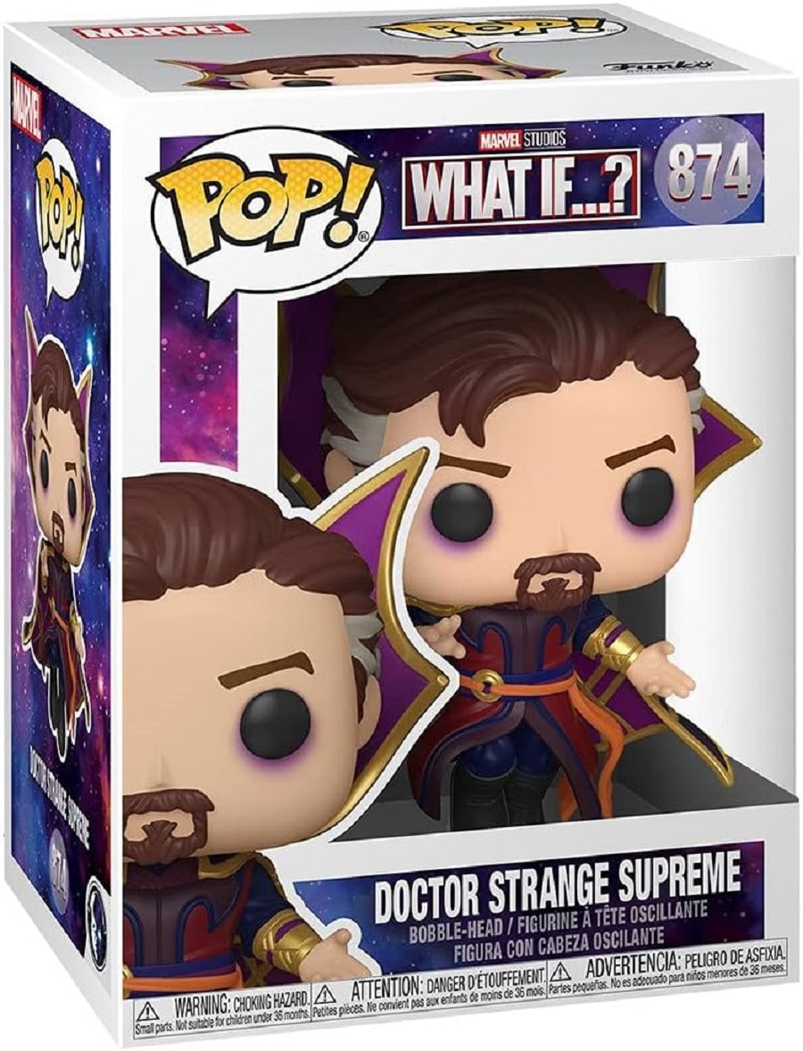 Фигурка Funko POP! Marvel: What If - Doctor Strange Supreme фигурка funko pop marvel what if – zombie strange exclusive bobble head 9 5 см