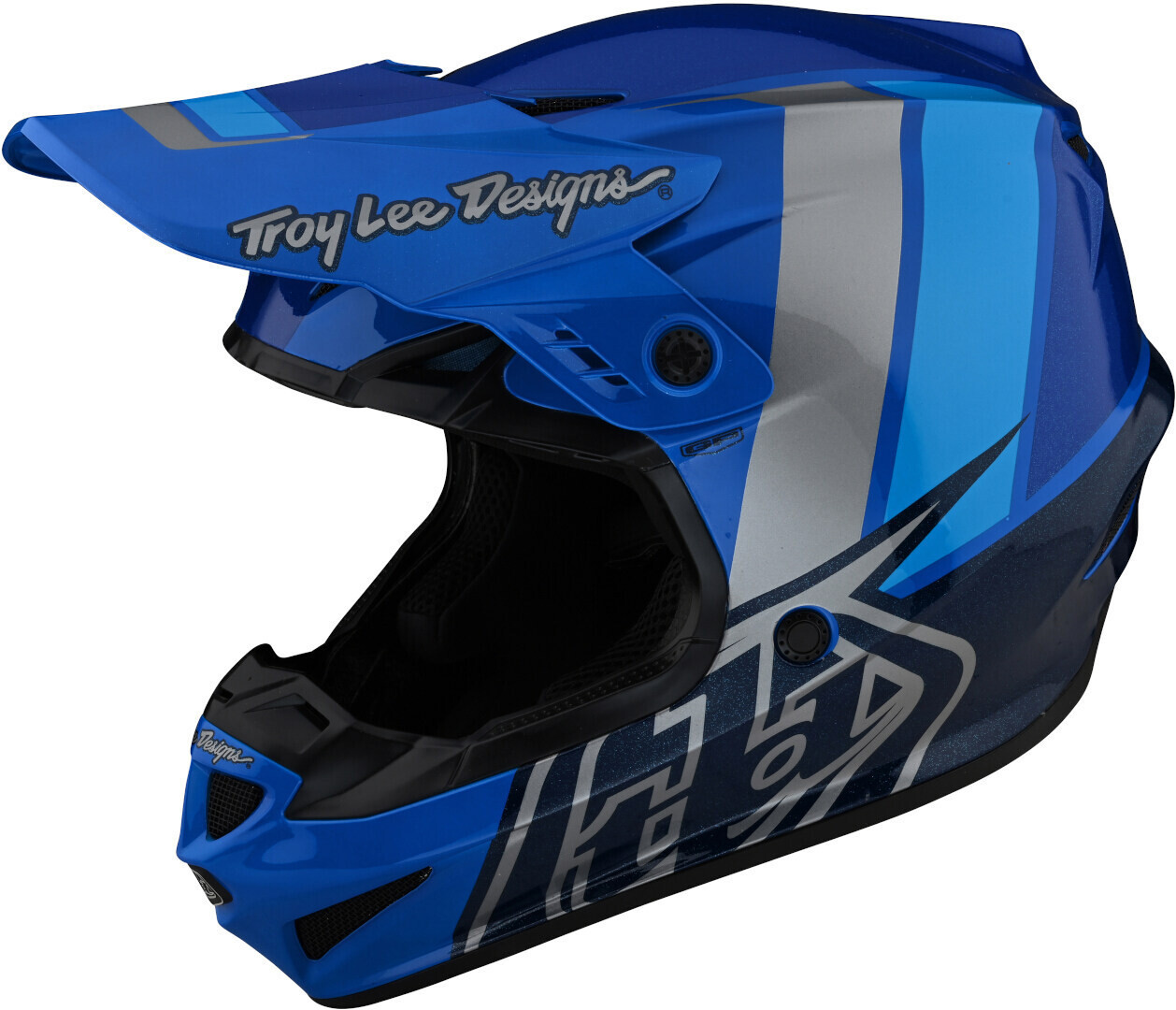 

Шлем Troy Lee Designs GP Nova Молодежный для мотокросса, синий