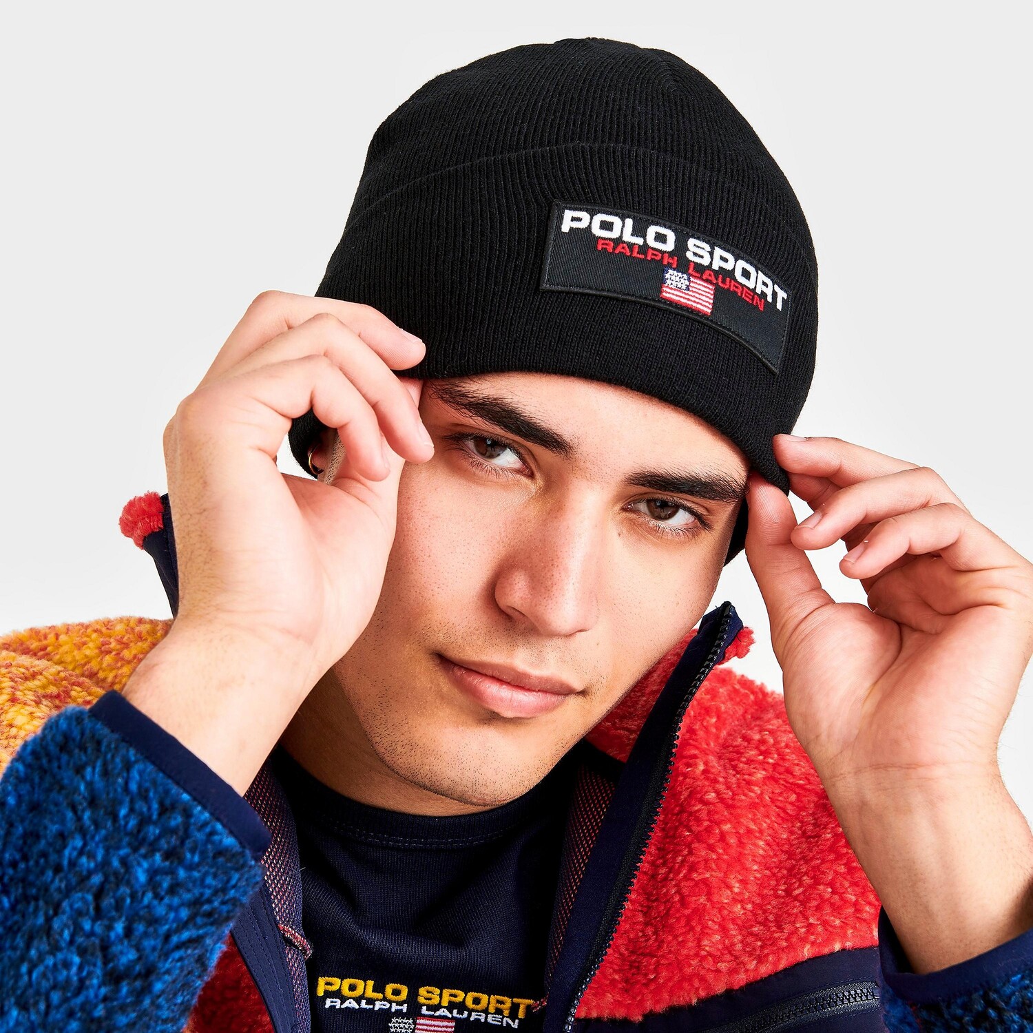 

Шапка-бини с логотипом Polo Sport Polo Ralph Lauren, черный