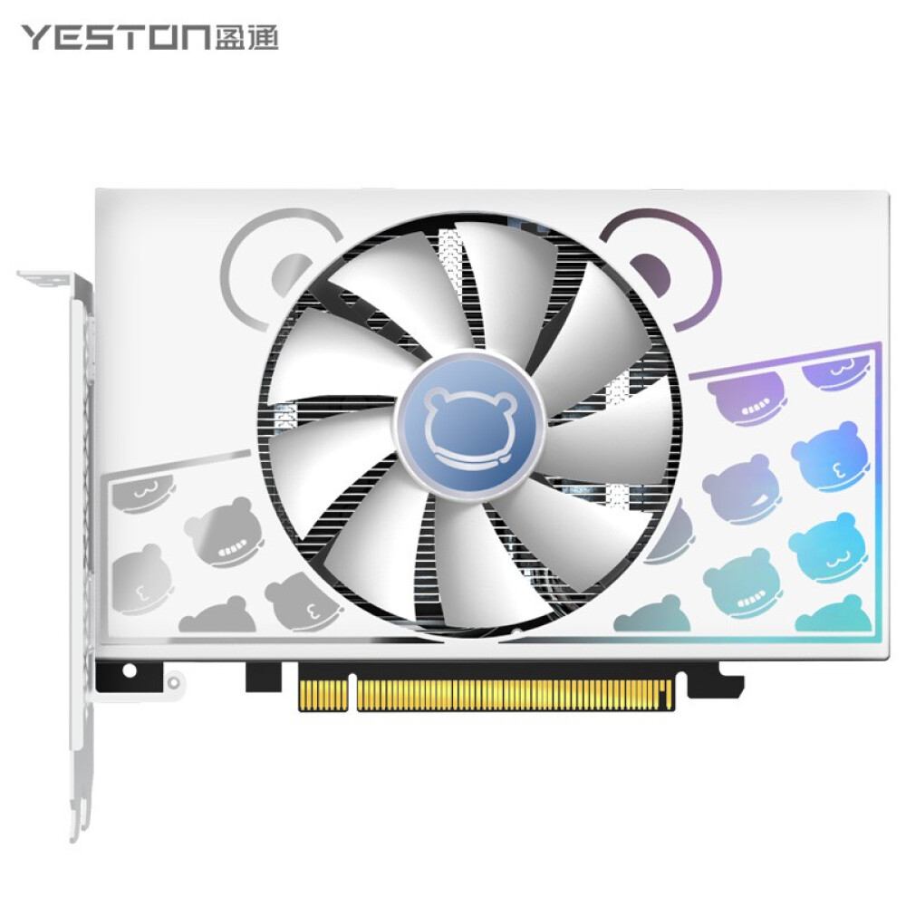 Видеокарта Yeston AMD Radeon RX 6500XT GDDR6 4GB видеокарта asus dual rx6700xt 12g amd radeon rx 6700xt 12gb gddr6 hdmi dp