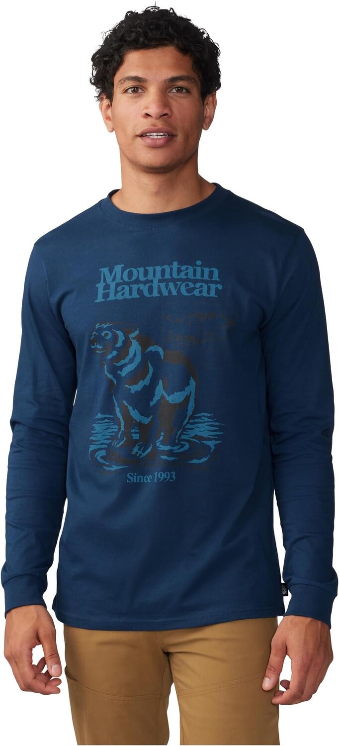 

River Bear с длинным рукавом Mountain Hardwear, цвет Hardwear Navy