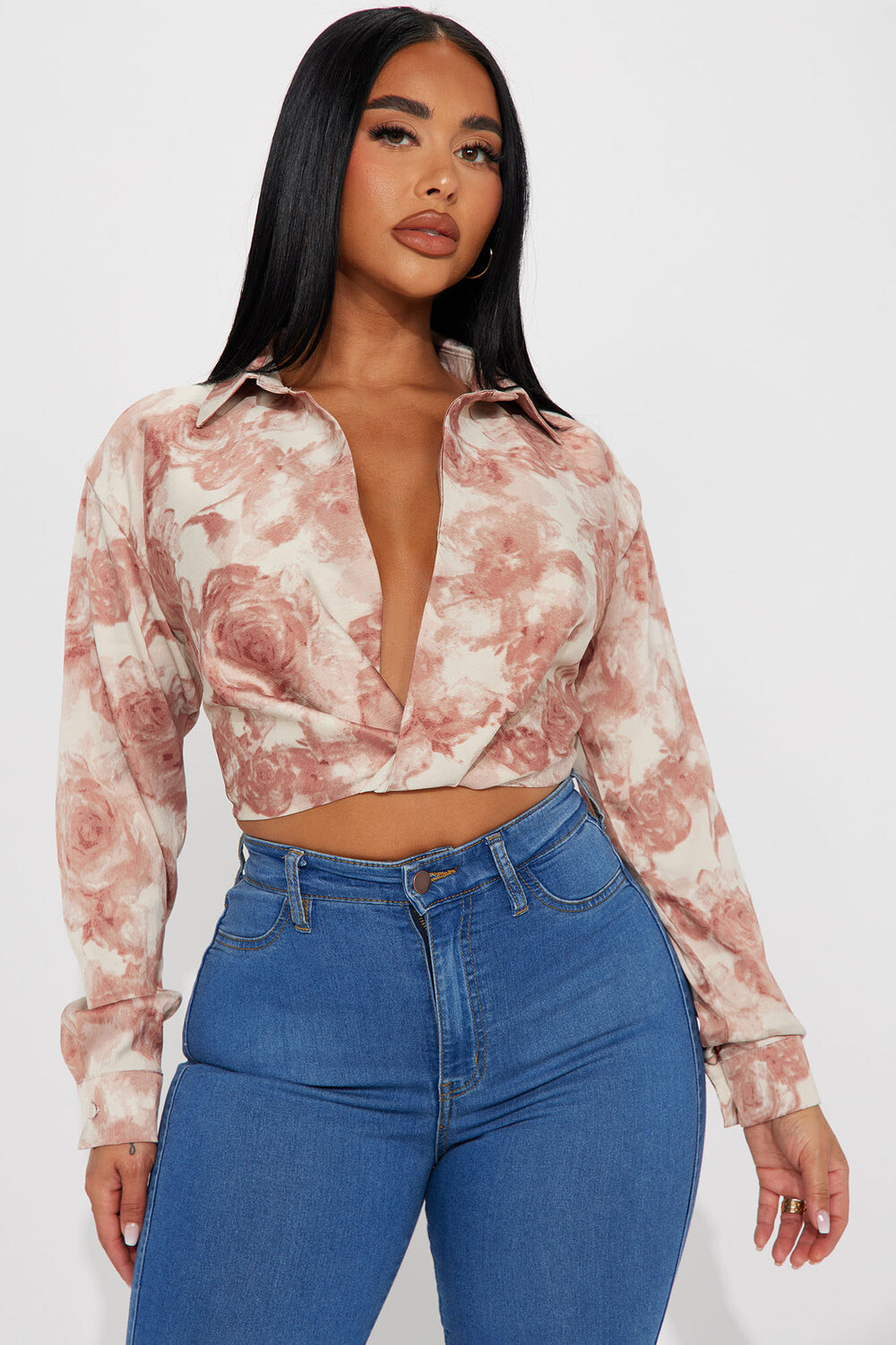 

Топ Fashion Nova GW23C6104, розовый