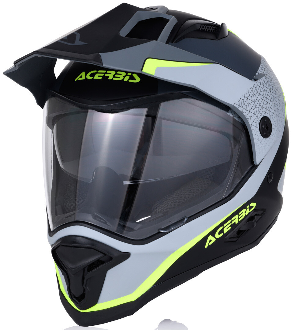 

Шлем Acerbis Reactive Graffix для мотокросса, черный/серый