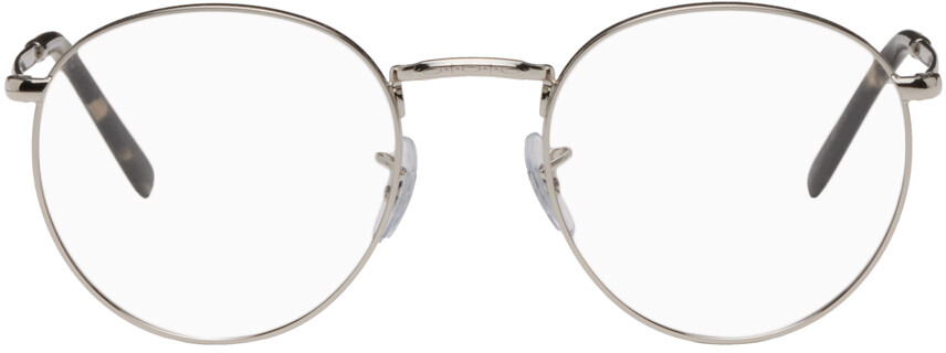 

Серебряные круглые очки Ray-Ban