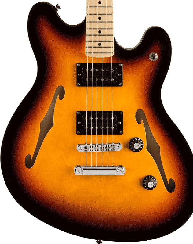 

Squier Affinity Series Starcaster, кленовый гриф, 3 цвета Sunburst Squier Guitars Affinity Series Starcaster, Maple Fingerboard,