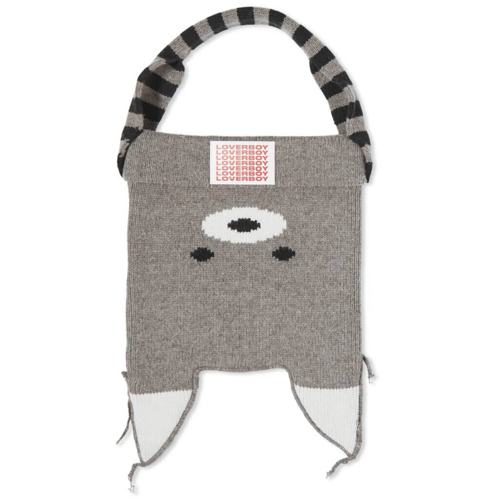 

Мини-сумка Charles Jeffrey Loverboy Knitted, racoon