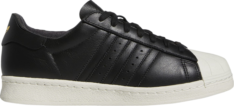 Кроссовки Adidas Superstar 82 'Black Off White', черный - фото