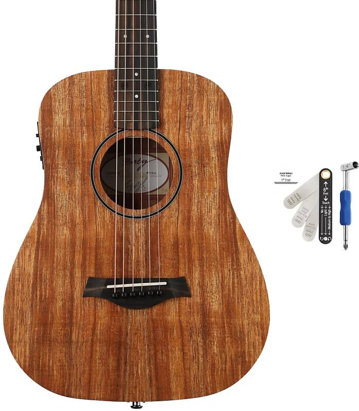

Акустическая электрическая гитара Taylor Baby Taylor BTe-Koa - комплект Natural Koa с набором для измерения и регулировки рельефа грифа MusicNomad для гитар Taylor Taylor + MusicNomad FB01005016001751000=1 MN610=1