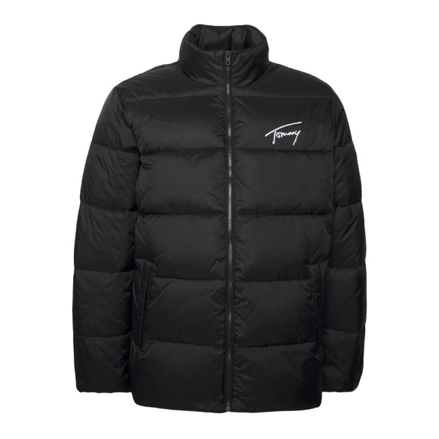 

Куртка Tommy Jeans Tjm Plus Signature, черный