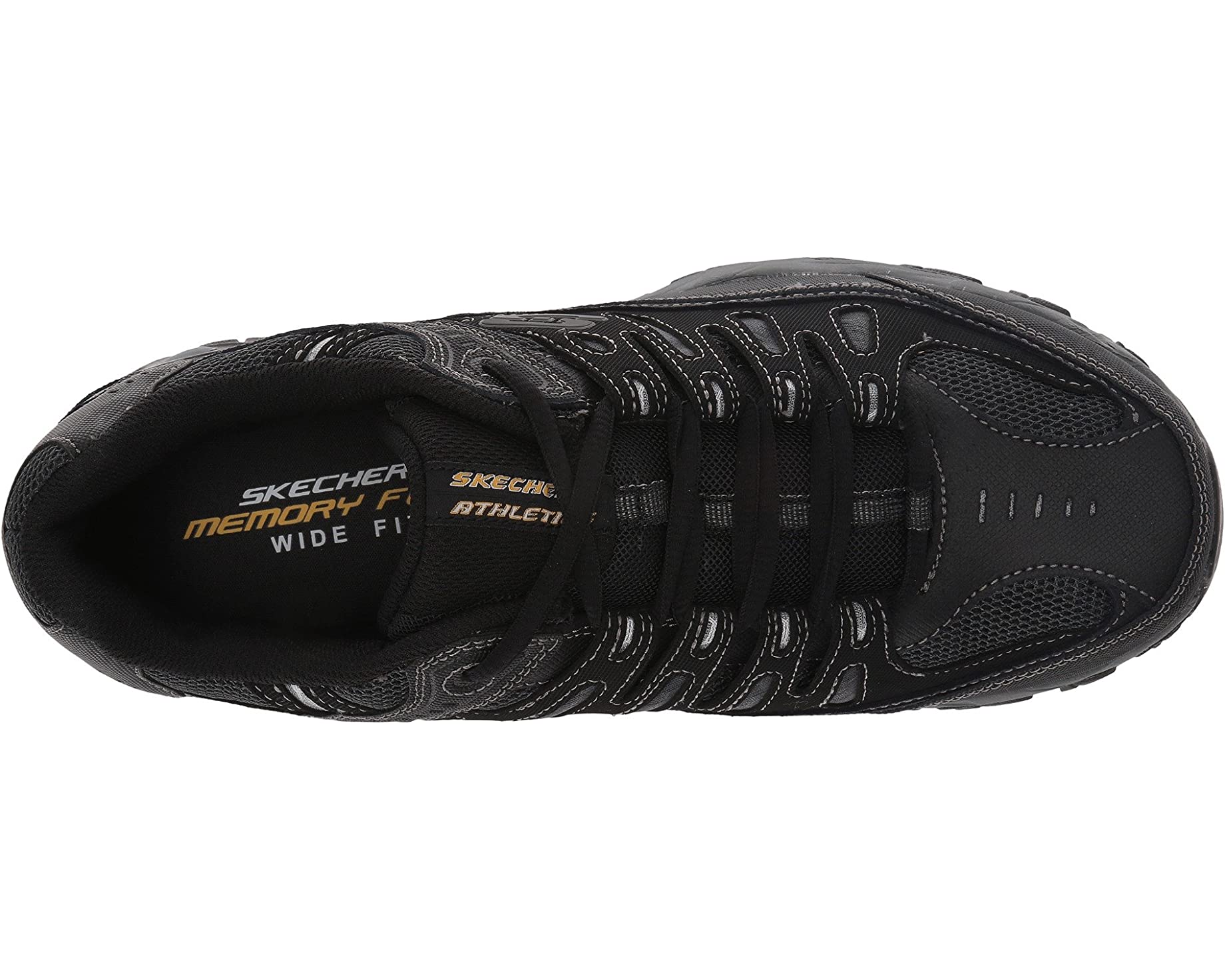 Кроссовки Afterburn M. Fit SKECHERS, черный - фото