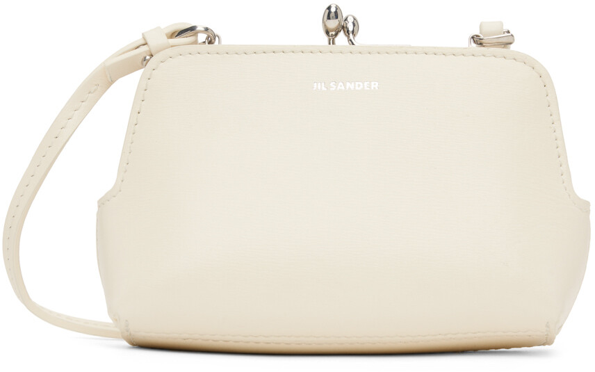 

Белая сумка Micro Goji Jil Sander