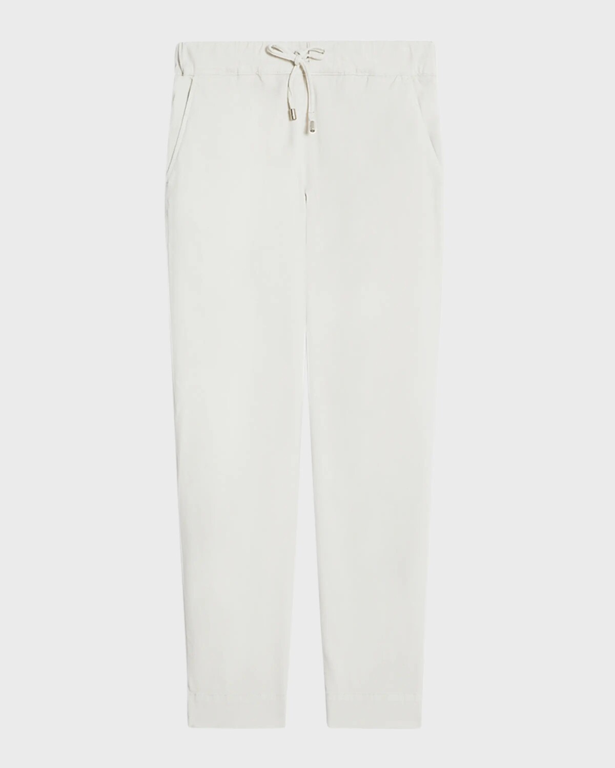 

Укороченные джоггеры Terreno из хлопка стрейч Max Mara Leisure, цвет Pearl Grey