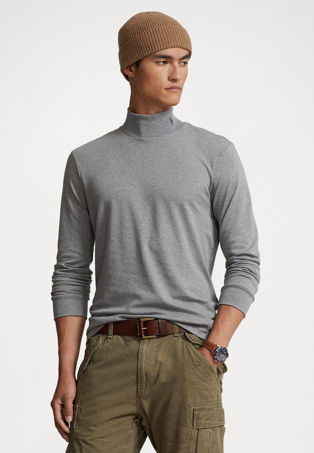 

Футболка с длинными рукавами LONG SLEEVE Polo Ralph Lauren, стальной вереск