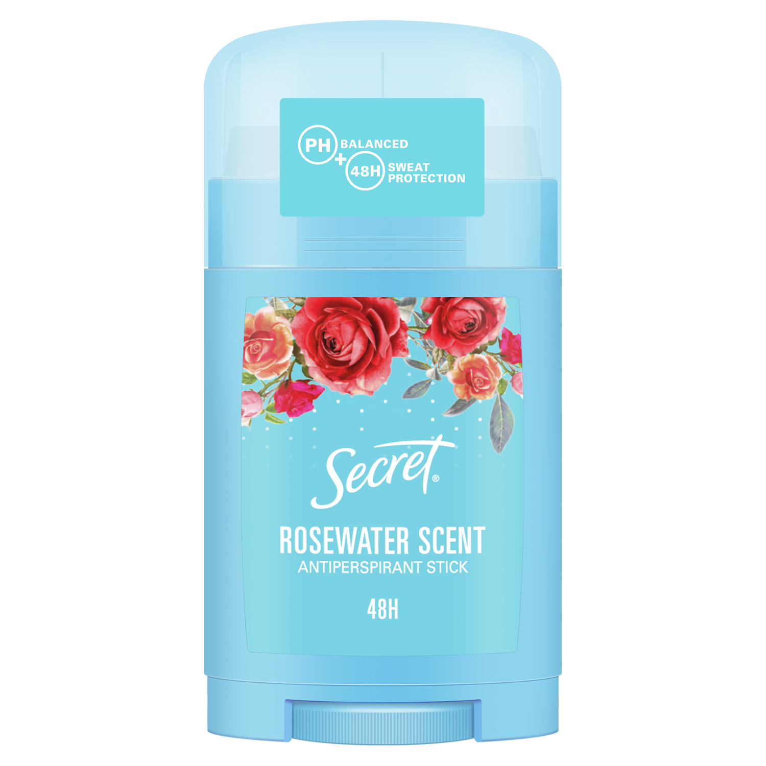 Secret Rosewater Scent стик-антиперспирант для женщин, 45 г secret rosewater scent розовая вода дезодорант антиперспирант кремовый 40 гр 2 штуки