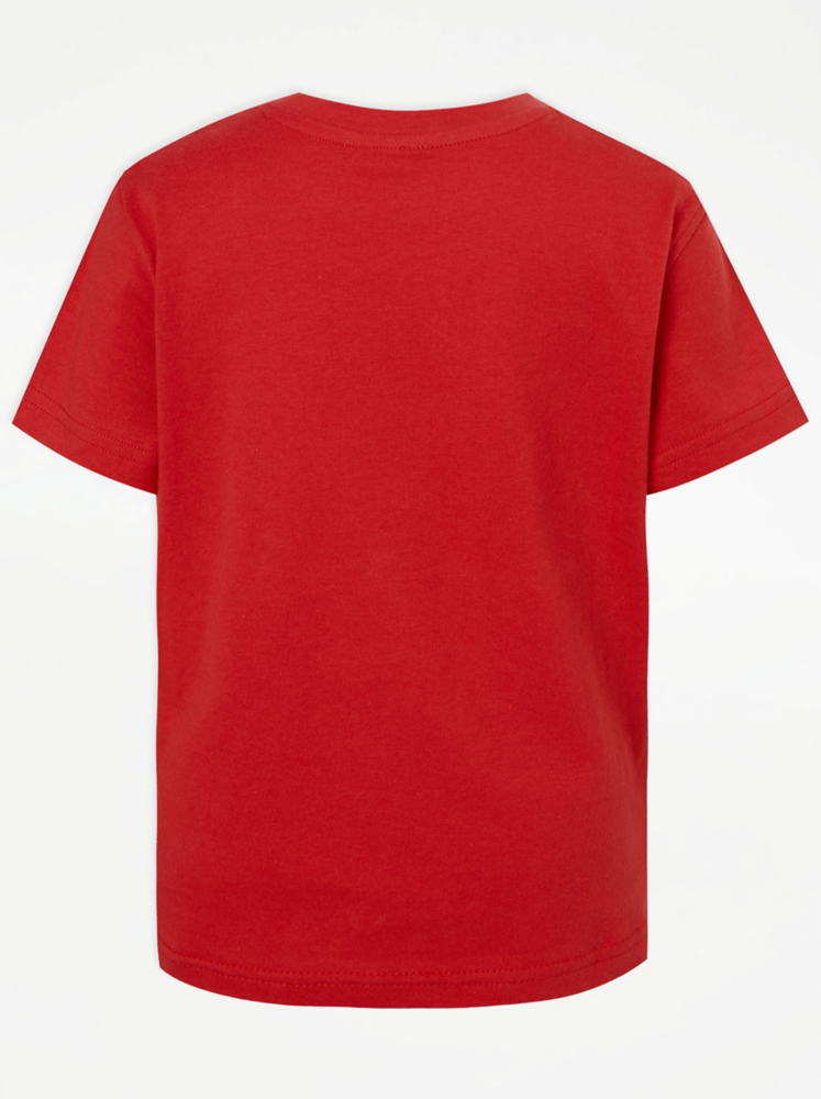 Джордж красная. Red t Shirt.