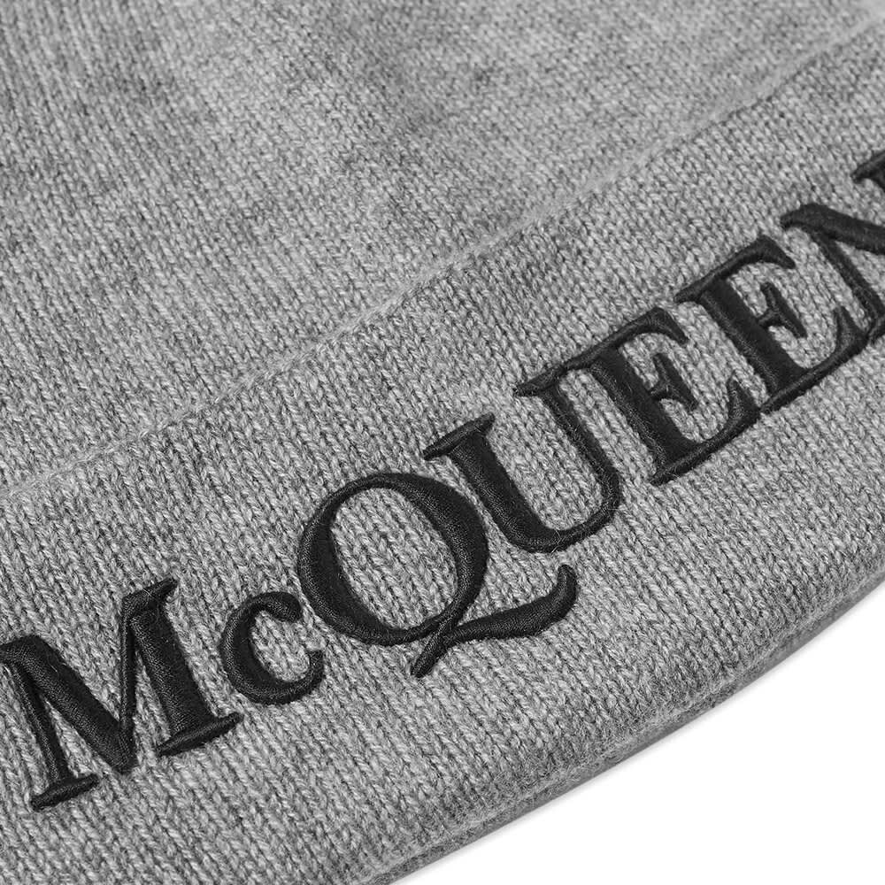 

Шапка-бини с логотипом Alexander McQueen
