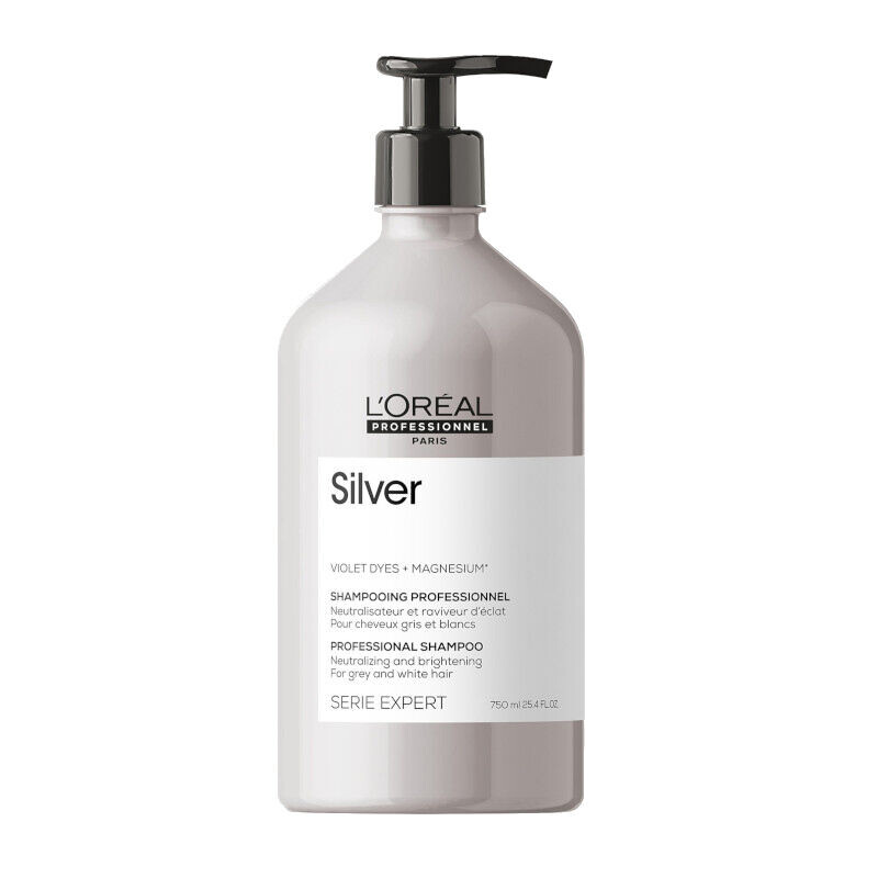 

L'Oréal Professionnel Silver шампунь для седых или обесцвеченных волос, 750 мл