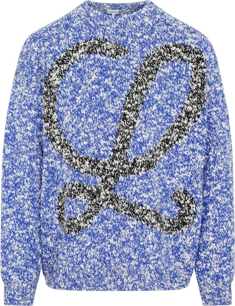 

Свитер Loewe Crewneck Sweater 'Blue/White', синий