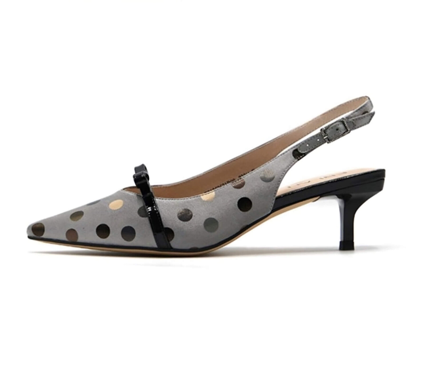 

Туфли Eblan Back-Toe Pointed High Heels (размер 39), серый