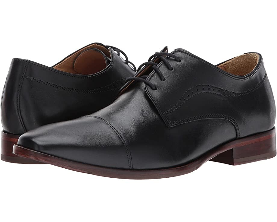 Оксфорды McClain Cap Toe Dress Oxford Johnston & Murphy, черный johnston