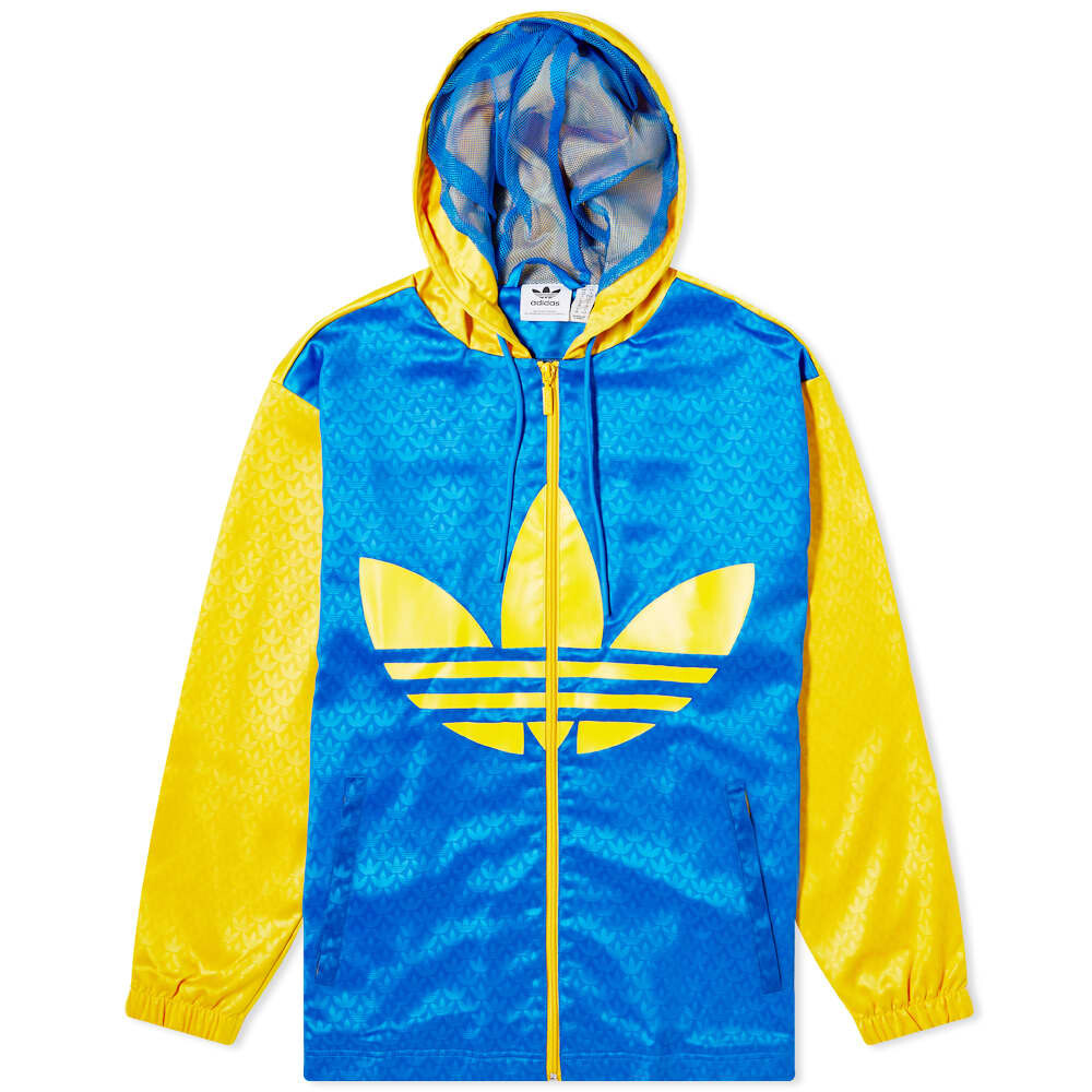 

Ветровка Adicolor 70s с монограммой Adidas, Синий