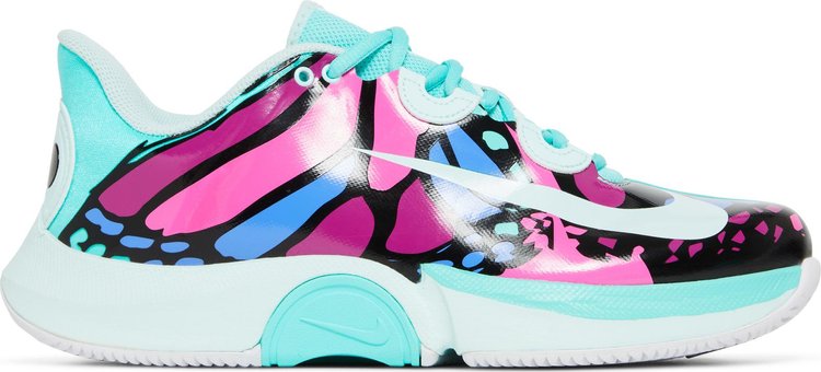 Кроссовки Nike Naomi Osaka x Wmns NikeCourt Air Zoom GP Turbo 'Butterfly', синий фото