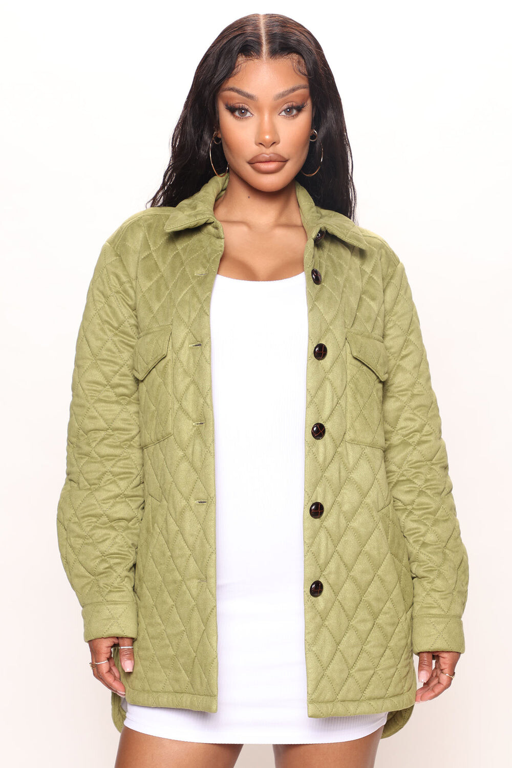 

Куртка Fashion Nova EJ11019FN, зеленый