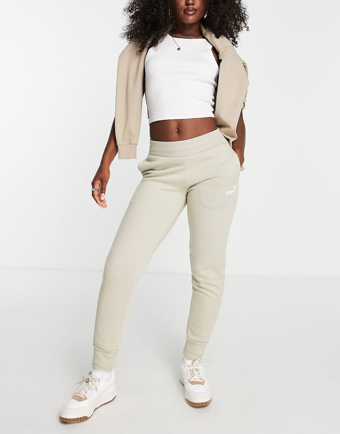 

Брюки спортивные Puma Essentials, серо-зеленый