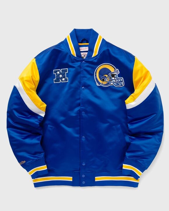 

Куртка Mitchell & Ness Nfl Heavyweight Satin Jacket Los Angeles Rams, цвет royal